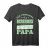 Ich versuche mich zu benehmen T-Shirt - Ich komme nach Papa, ideales Geschenk für Kinder, Väter & Familie, perfekt für Weihnachten & Adventskalender