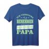 Ich versuche mich zu benehmen T-Shirt - Ich komme nach Papa, ideales Geschenk für Kinder, Väter & Familie, perfekt für Weihnachten & Adventskalender