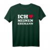 Ich liebe meinen Ehemann T-Shirt  Romantisches Hochzeits- und Ehering-Geschenk für Verliebte, klassische Passform