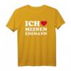 Ich liebe meinen Ehemann T-Shirt  Romantisches Hochzeits- und Ehering-Geschenk für Verliebte, klassische Passform