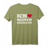 Ich liebe meinen Ehemann T-Shirt  Romantisches Hochzeits- und Ehering-Geschenk für Verliebte, klassische Passform