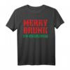 Merry Drunk I'm Christmas Lustiges Weihnachtsmann Rentier Grafik T-Shirt  Humorvolle Weihnachtskleidung für Damen, Herren & Kinder