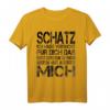 Schatz Ich Habe Versucht Das Perfekte Liebesspruch Für Dich T-Shirt  Lustiges Geschenk für Partner, Freunde und Familie mit Humor