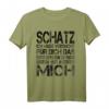 Schatz Ich Habe Versucht Das Perfekte Liebesspruch Für Dich T-Shirt  Lustiges Geschenk für Partner, Freunde und Familie mit Humor