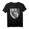 Hundeführer Polizei Polizei Diensthundeführer K9 T-Shirt - Perfekt für Polizeibeamte, Grenzschutz & Hundeliebhaber