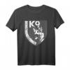 Hundeführer Polizei Polizei Diensthundeführer K9 T-Shirt - Perfekt für Polizeibeamte, Grenzschutz & Hundeliebhaber