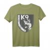 Hundeführer Polizei Polizei Diensthundeführer K9 T-Shirt - Perfekt für Polizeibeamte, Grenzschutz & Hundeliebhaber