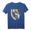 Hundeführer Polizei Polizei Diensthundeführer K9 T-Shirt - Perfekt für Polizeibeamte, Grenzschutz & Hundeliebhaber