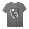 Hundeführer Polizei Polizei Diensthundeführer K9 T-Shirt - Perfekt für Polizeibeamte, Grenzschutz & Hundeliebhaber