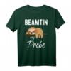 Beamtin auf Probe liegendes Faultier T-Shirt  Lustiges Verbeamtung Geschenk für Beamte, Polizistinnen & Lehrerinnen zu Weihnachten & Geburtstag