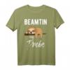 Beamtin auf Probe liegendes Faultier T-Shirt  Lustiges Verbeamtung Geschenk für Beamte, Polizistinnen & Lehrerinnen zu Weihnachten & Geburtstag