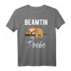 Beamtin auf Probe liegendes Faultier T-Shirt  Lustiges Verbeamtung Geschenk für Beamte, Polizistinnen & Lehrerinnen zu Weihnachten & Geburtstag