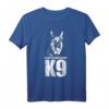 Hundeführer Polizei Diensthundeführer K9 T-Shirt  Perfekt für Sicherheitsbeamte, Polizisten & Hundeliebhaber als Geschenk