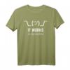 It Works On My Machine - Lustiges Entwickler T-Shirt für Programmierer, Nerds & IT-Profis mit Humor