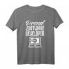Stolzer Software Entwickler Programmierer T-Shirt  Lustiges Coding Motiv für IT-Fachleute, Entwickler & Programmierer zu Weihnachten & Anlässen