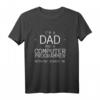 Computerprogrammierer Papa Langarmshirt  Perfektes Geschenk für Softwareentwickler, Nerds und IT-Profis zum Geburtstag oder Weihnachten