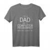 Computerprogrammierer Papa Langarmshirt  Perfektes Geschenk für Softwareentwickler, Nerds und IT-Profis zum Geburtstag oder Weihnachten