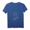 Damen Kaffee redet und jammert nicht - Witziges Kaffeespruch T-Shirt mit V-Ausschnitt, ideal für Kaffeeliebhaber und Koffein-Fans