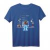 Eat Sleep Code Computerhemd T-Shirt  Lustiges Geschenk für Programmierer, Entwickler & IT-Nerds bei Hackathons & Informatik-Events