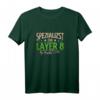 Layer 8 EDV Systemadministrator IT Langarmshirt  Perfekt für IT-Profis, Programmierer & Computerfachleute als Geschenk oder Arbeitskleidung