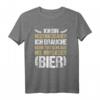 Heizungsinstallateur T-Shirt mit Spruch - Kein Ratschlag nötig, perfektes Geschenk für Heizungsbauer und Gas Wasser Installateure