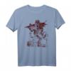 Leonardo da Vinci Soldat Krieger T-Shirt - Klassisch geschnitten mit doppeltem Saum, perfekt für Kunst- und Geschichtsbegeisterte