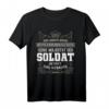 Lustiges Soldat Geschenk-Idee Shirt mit witzigem Spruch  Perfektes Geschenk für Kollegen, Freunde & Familienmitglieder zum Abschluss & Geburtstag