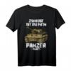 Panzer Soldat T-Shirt - Zuhause ist wo mein Panzer parkt | Klassisch geschnitten, humorvolles Militärdesign