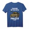 Panzer Soldat T-Shirt - Zuhause ist wo mein Panzer parkt | Klassisch geschnitten, humorvolles Militärdesign