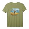 Ukraine Briefmarke Kriegsschiff T-Shirt - Friedens- und Solidaritätsdesign mit Schlangeninsel Motiv, Vintage Retro style