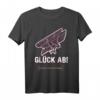 Glück Ab - Fallschirmjäger und Soldaten T-Shirt - Geschenk für Bundeswehr, Luftlande, Fallschirmspringer & Dienstjubilaren