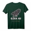 Glück Ab - Fallschirmjäger und Soldaten T-Shirt - Geschenk für Bundeswehr, Luftlande, Fallschirmspringer & Dienstjubilaren