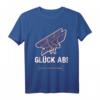 Glück Ab - Fallschirmjäger und Soldaten T-Shirt - Geschenk für Bundeswehr, Luftlande, Fallschirmspringer & Dienstjubilaren