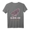 Glück Ab - Fallschirmjäger und Soldaten T-Shirt - Geschenk für Bundeswehr, Luftlande, Fallschirmspringer & Dienstjubilaren