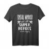 Cooles Super-Sozialarbeiter T-Shirt mit Spruch  Perfektes Geschenk für Sozialarbeiter, Helfer & soziale Helden