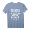 Cooles Super-Sozialarbeiter T-Shirt mit Spruch  Perfektes Geschenk für Sozialarbeiter, Helfer & soziale Helden