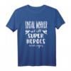 Cooles Super-Sozialarbeiter T-Shirt mit Spruch  Perfektes Geschenk für Sozialarbeiter, Helfer & soziale Helden