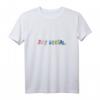 Damen Ich Liebe Soziale Arbeit T-Shirt mit V-Ausschnitt  Geschenkidee für Sozialpädagogen, Soziologen & Fans zu Weihnachten, Geburtstag & Jubiläum