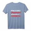 Wenn Du Denkst Impfungen Ändern Deine DNA Sehe Es Als Chance T-Shirt  Humorvolles Statement für Ärzte, Wissenschaft & Impfsupport