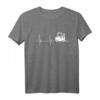 Gabelstapler Herzschlag Stapler Fahrer EKG Puls Lager T-Shirt  Perfektes Geschenk für Lagerarbeiter, Fachlageristen & Staplerfahrer mit Führerschein