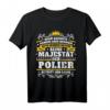 Lustiges Polier Geschenk - Bau Baustelle Beruf T-Shirt für Kollegen, Bauarbeiter & Handwerker mit Humor