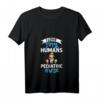 Damen HapBunny Practition Care Specialist Krankenhaus T-Shirt mit V-Ausschnitt  Perfekt für Kinderkrankenschwestern und Kinderärzte