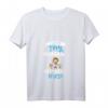 Damen HapBunny Practition Care Specialist Krankenhaus T-Shirt mit V-Ausschnitt  Perfekt für Kinderkrankenschwestern und Kinderärzte
