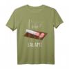Fleischer lieben Salami T-Shirt  Perfekte Geschenkidee für Metzger, Salamifan und Wurstliebhaber