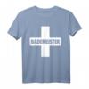 Bademeister T-Shirt mit Kreuz Design  Geschenkidee für Rettungsschwimmer & Bäderpersonal