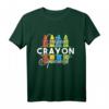 Certified Crayon Specialist T-Shirt  Perfektes Geburtstags- oder Einschulungsgeschenk für kreative Kinder und Schüler, die Malen lieben