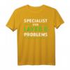 Specialist for Layer 8 Problems IT Admin Programmierer Geek T-Shirt  Humorvolles IT-Profie-Shirt für Netzwerk-Experten & Technikliebhaber