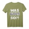 Was guckste so Spruch T-Shirt  Lustiges Geschenk für Mann, Frau & Kind zu Weihnachten, Geburtstag und Anlässen