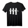 Tischkicker T-Shirt für Kicker Fans  Klassisch geschnitten mit doppeltem Saum, perfekt für Spiele und Events