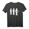 Tischkicker T-Shirt für Kicker Fans  Klassisch geschnitten mit doppeltem Saum, perfekt für Spiele und Events